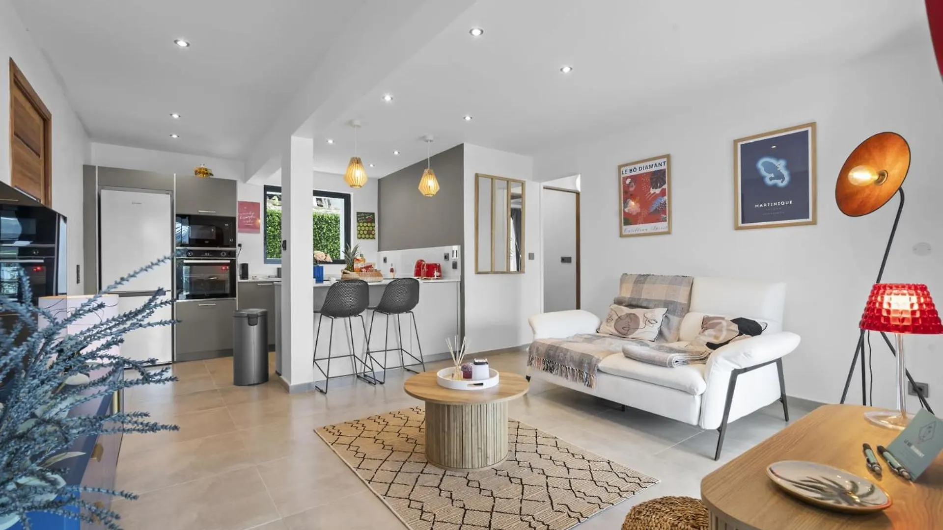 דירה לה דיאמנט Appartement Bo Diamant Garden מרטיניק